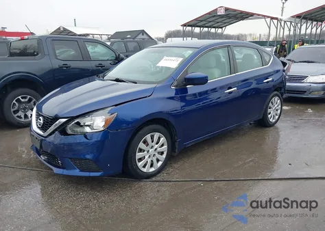 2017 Nissan Sentra Sv z USA, uszkodzony, nr VIN 3N1AB7AP0HY269820